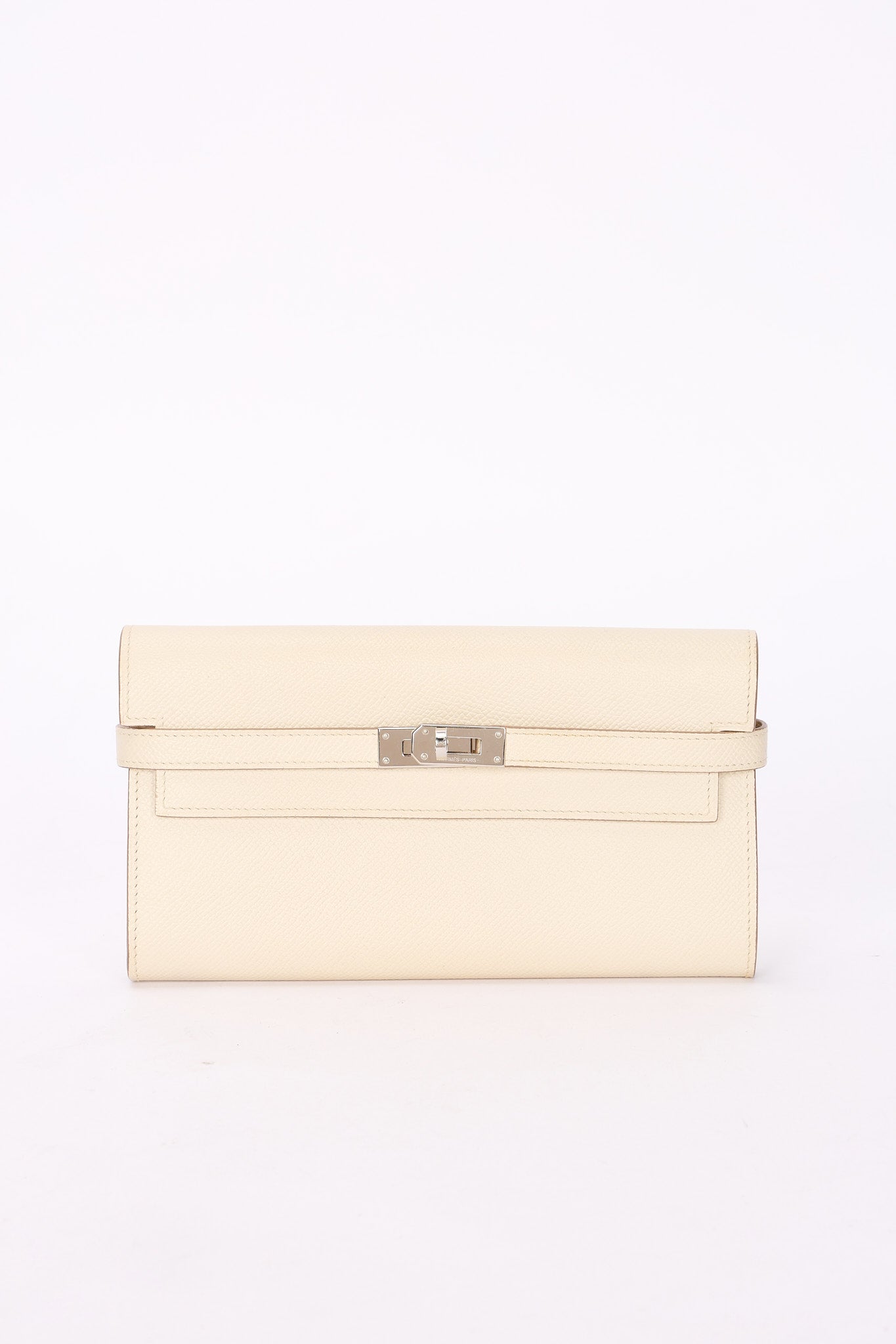 Hermès Kelly Long Wallet (color) Clemence PHW