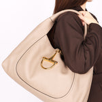 Gucci Softbit Shoulder Bag Taupe