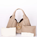 Gucci Softbit Shoulder Bag Taupe