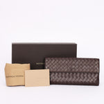 Bottega Veneta Intrecciato Long Wallet