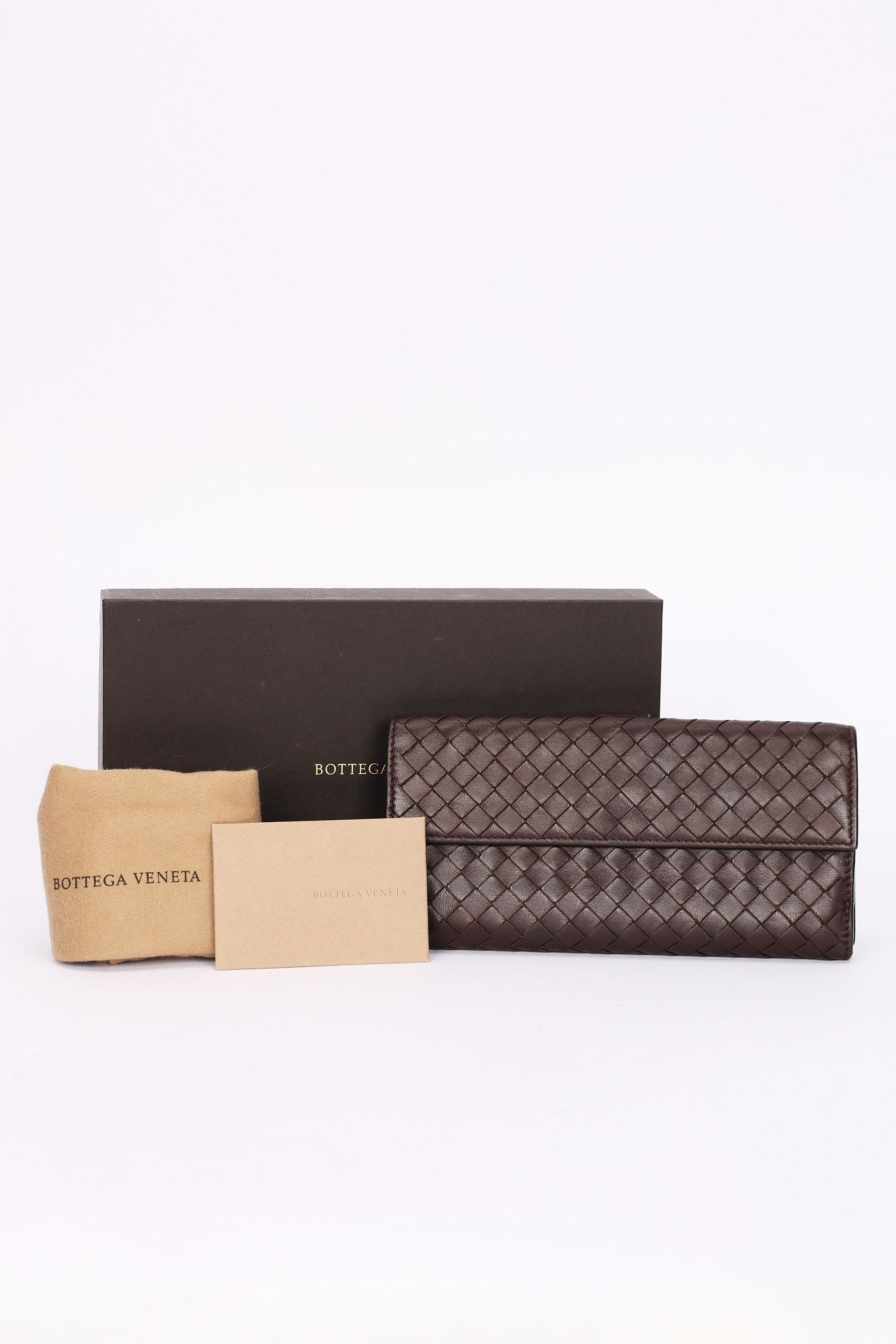 Bottega Veneta Intrecciato Long Wallet