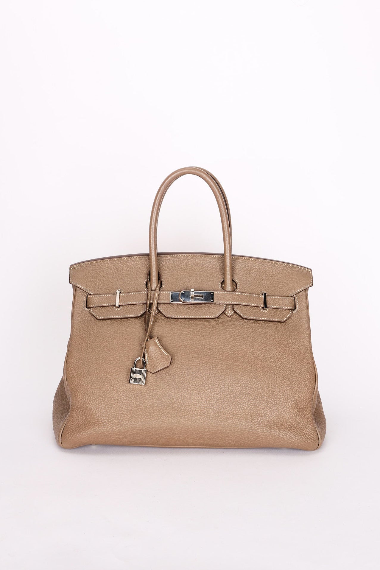 Hermès Birkin 35 Etoupe Clemence PHW