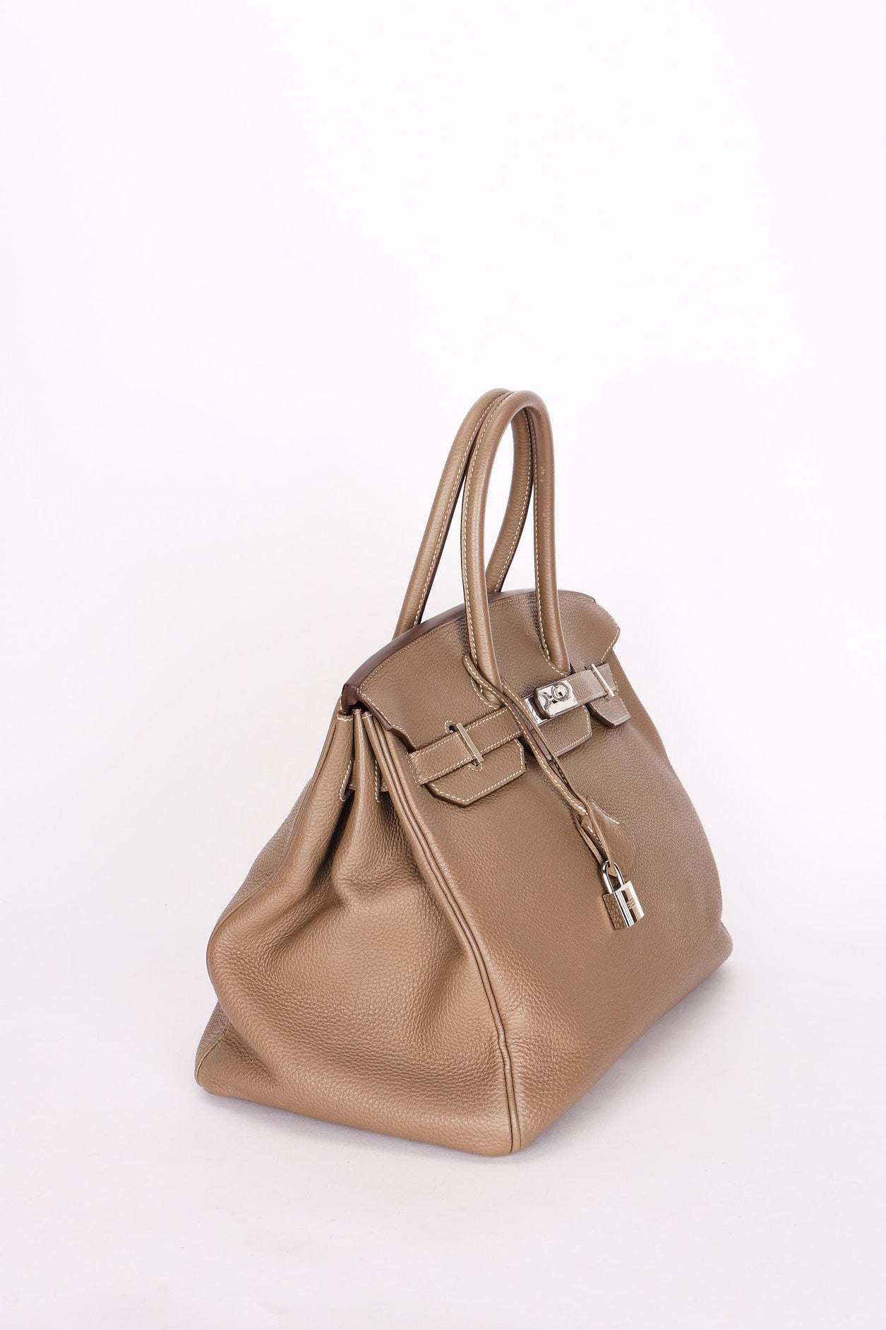 Hermès Birkin 35 Etoupe Clemence PHW