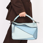 Loewe Medium Tricolor Puzzle Bag