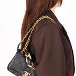 Chanel Mini Bag Black Calfskin AGHW
