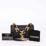 Chanel Mini Bag Black Calfskin AGHW