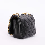 Chanel Mini Bag Black Calfskin AGHW