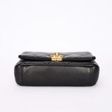 Chanel Mini Bag Black Calfskin AGHW