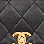 Chanel Mini Bag Black Calfskin AGHW