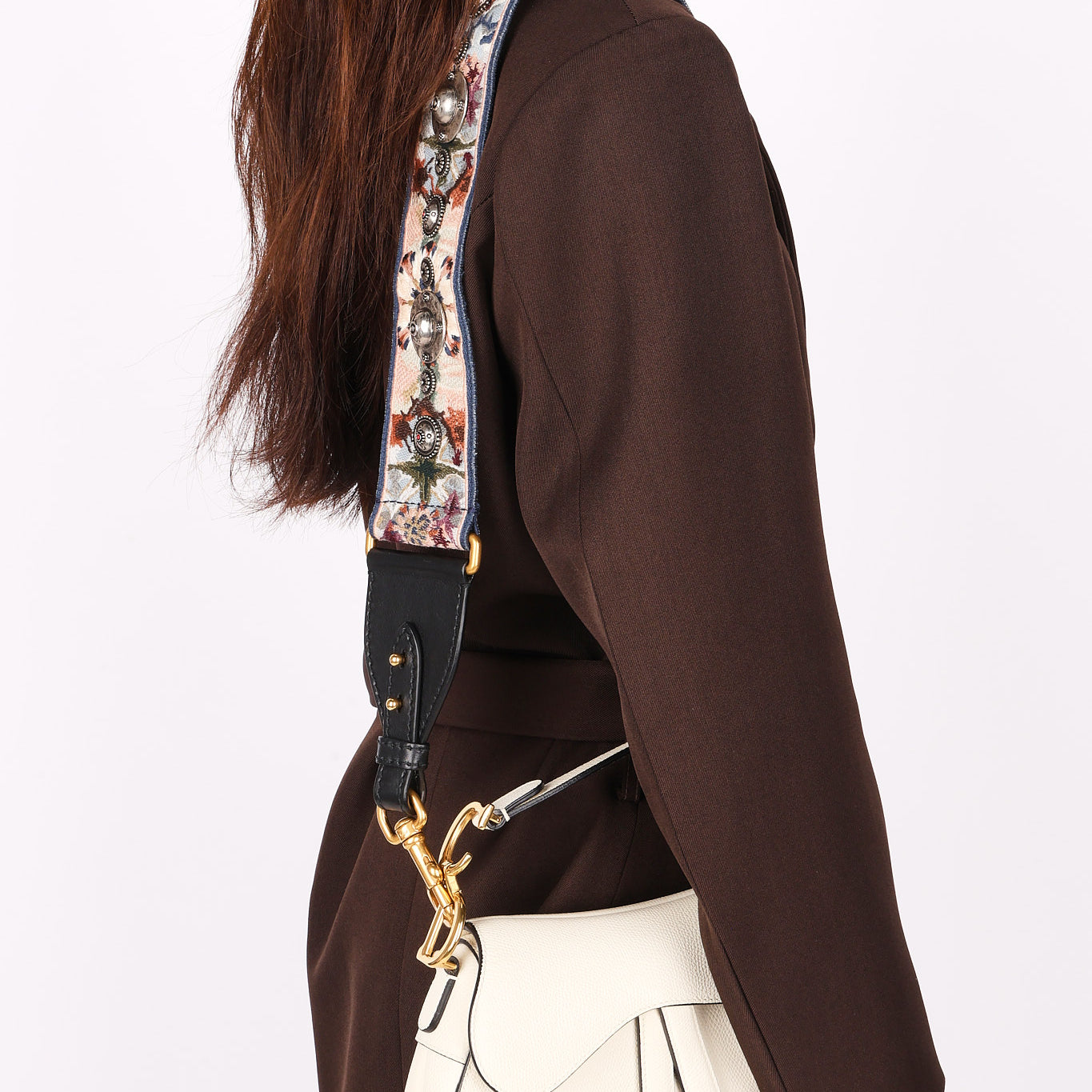 Dior Mini Saddle with Guitar Strap
