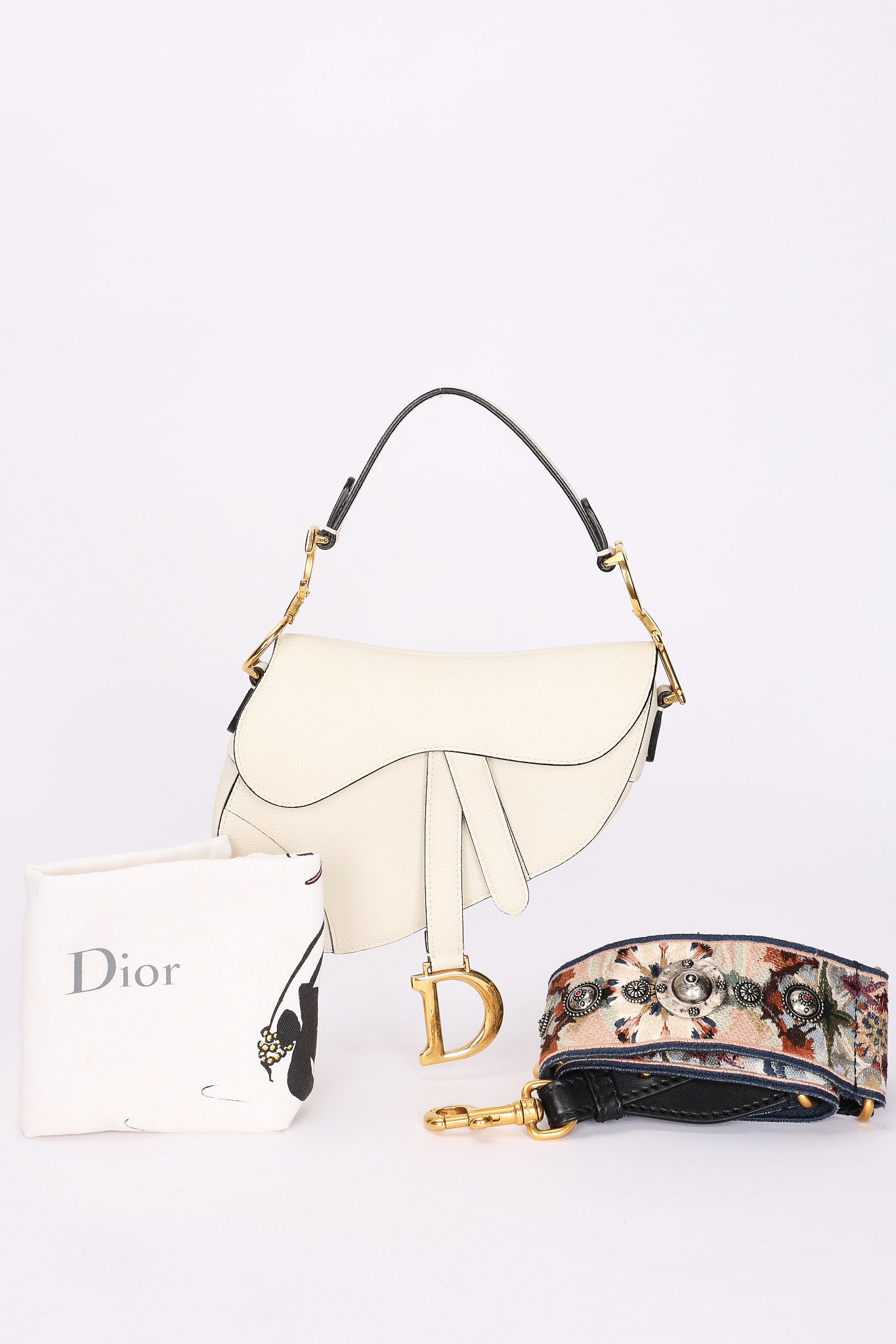 Dior Mini Saddle with Guitar Strap