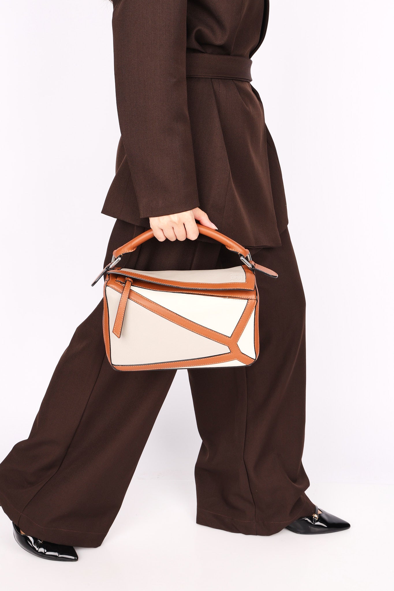 Loewe Small Tricolor Puzzle Bag