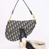 Dior Trotter Medium Saddle with Guitar Strap
