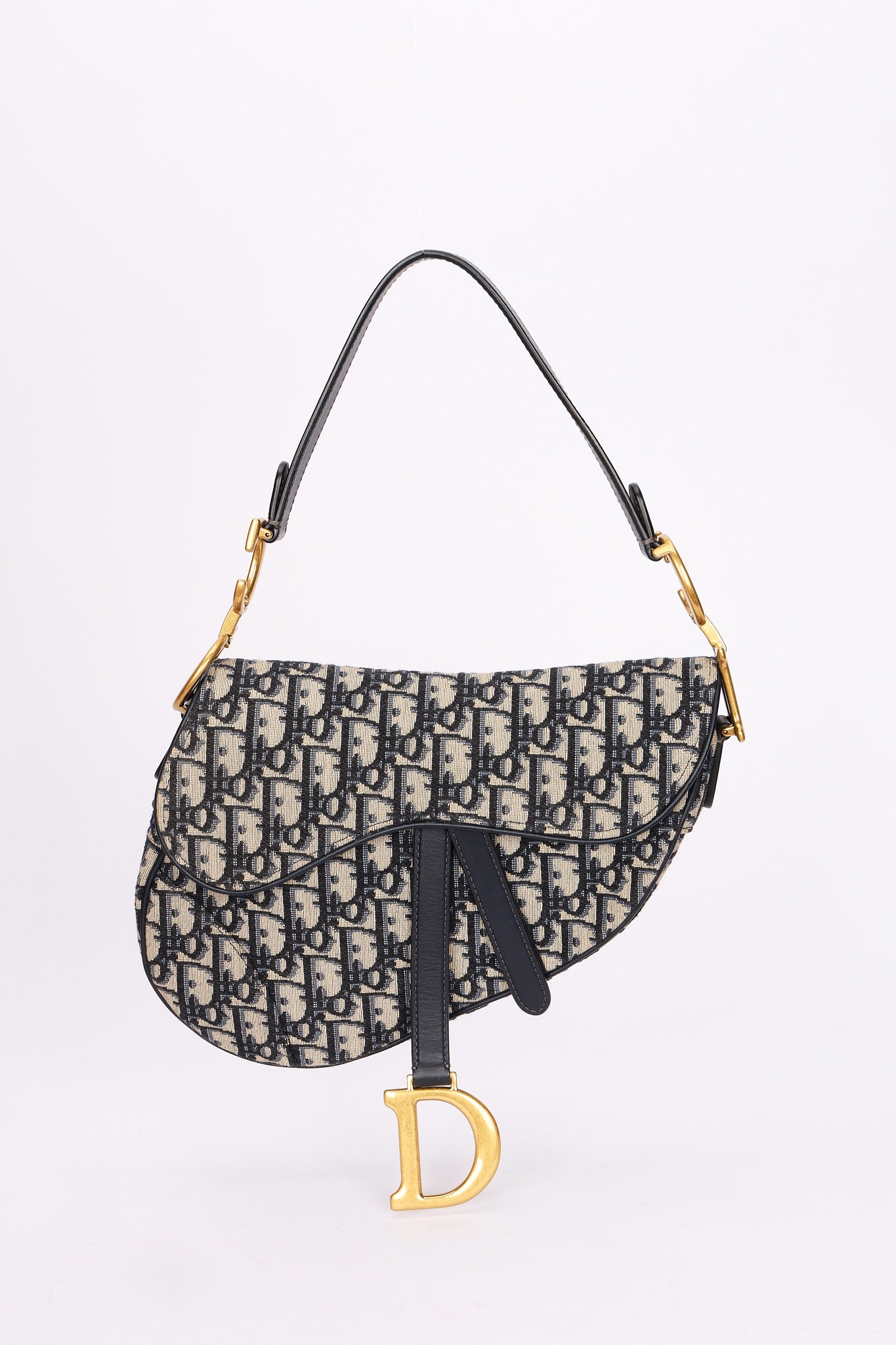 Dior Trotter Medium Saddle with Guitar Strap