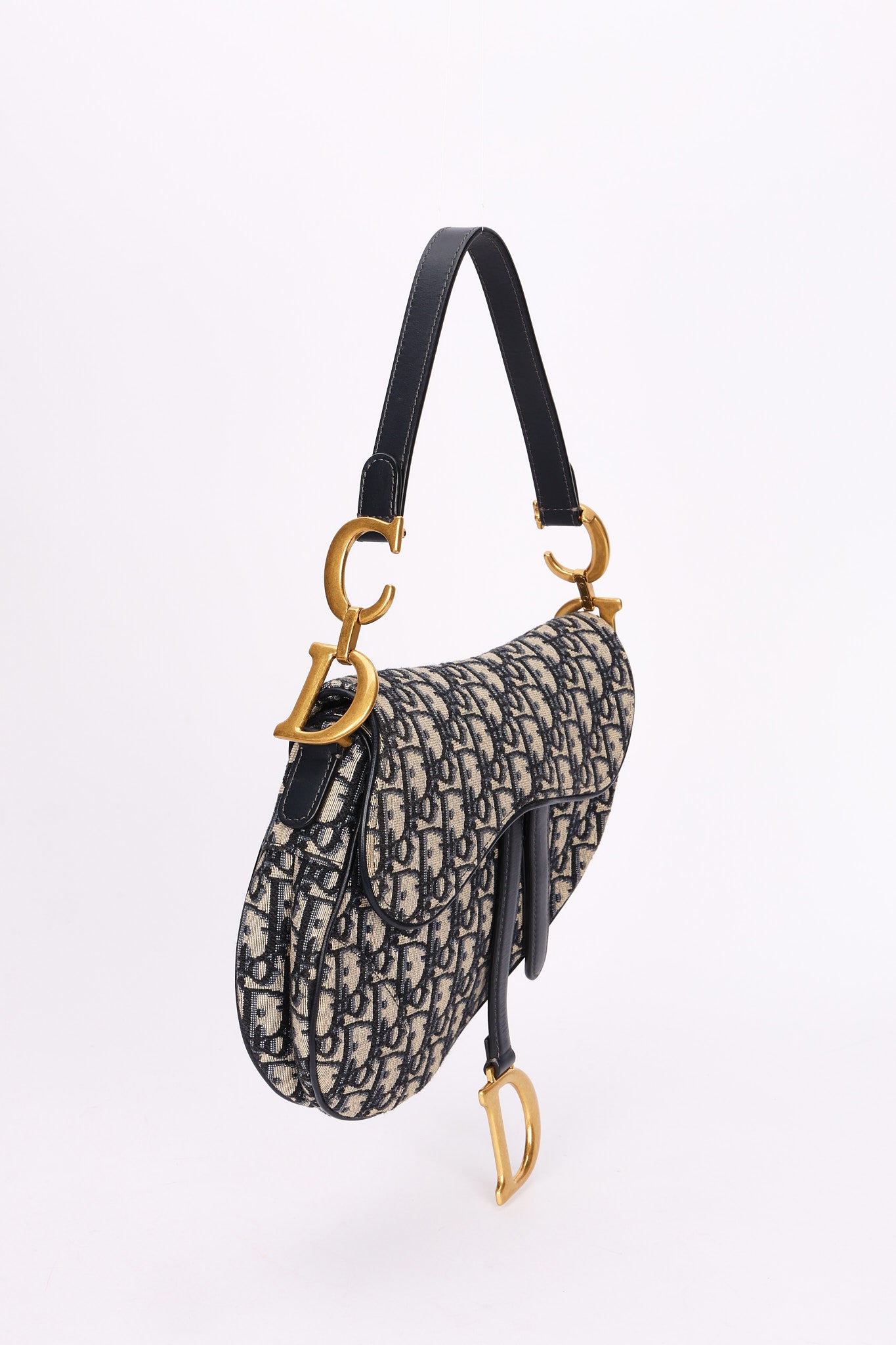 Dior Trotter Medium Saddle with Guitar Strap