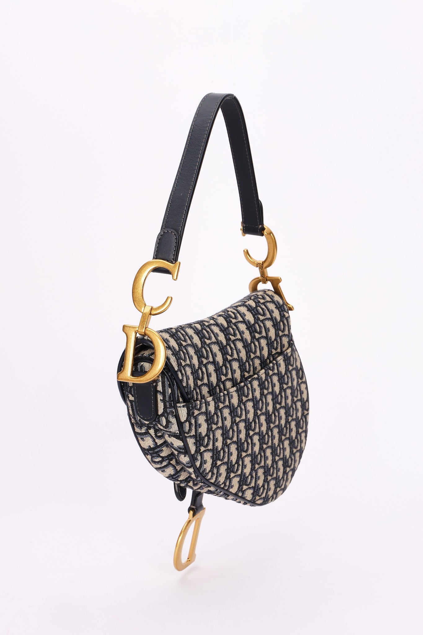Dior Trotter Medium Saddle with Guitar Strap