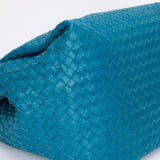 Bottega Veneta Intrecciato Shoulder Bag Cobalt Blue