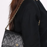 Chanel Wallet on Chain Black Caviar GHW