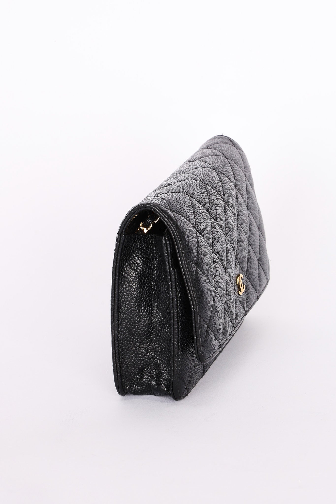 Chanel Wallet on Chain Black Caviar GHW
