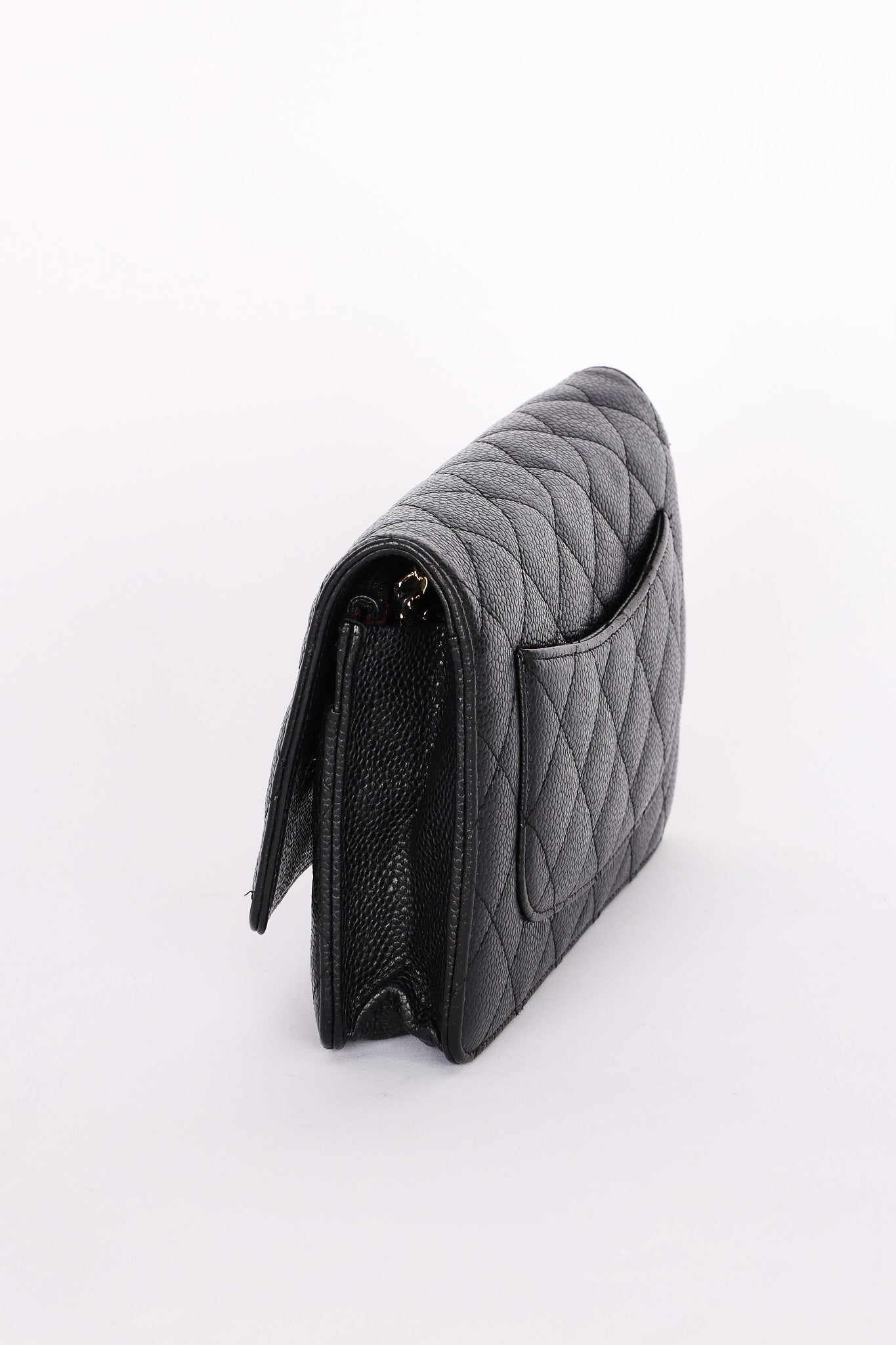 Chanel Wallet on Chain Black Caviar GHW