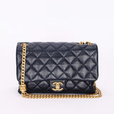 Chanel Bag Navy Lambskin AGHW