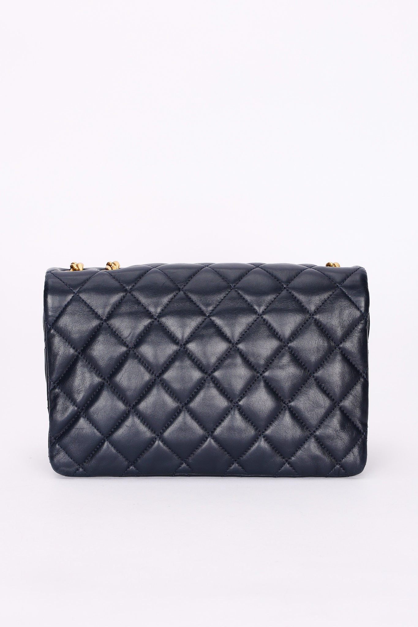 Chanel Bag Navy Lambskin AGHW