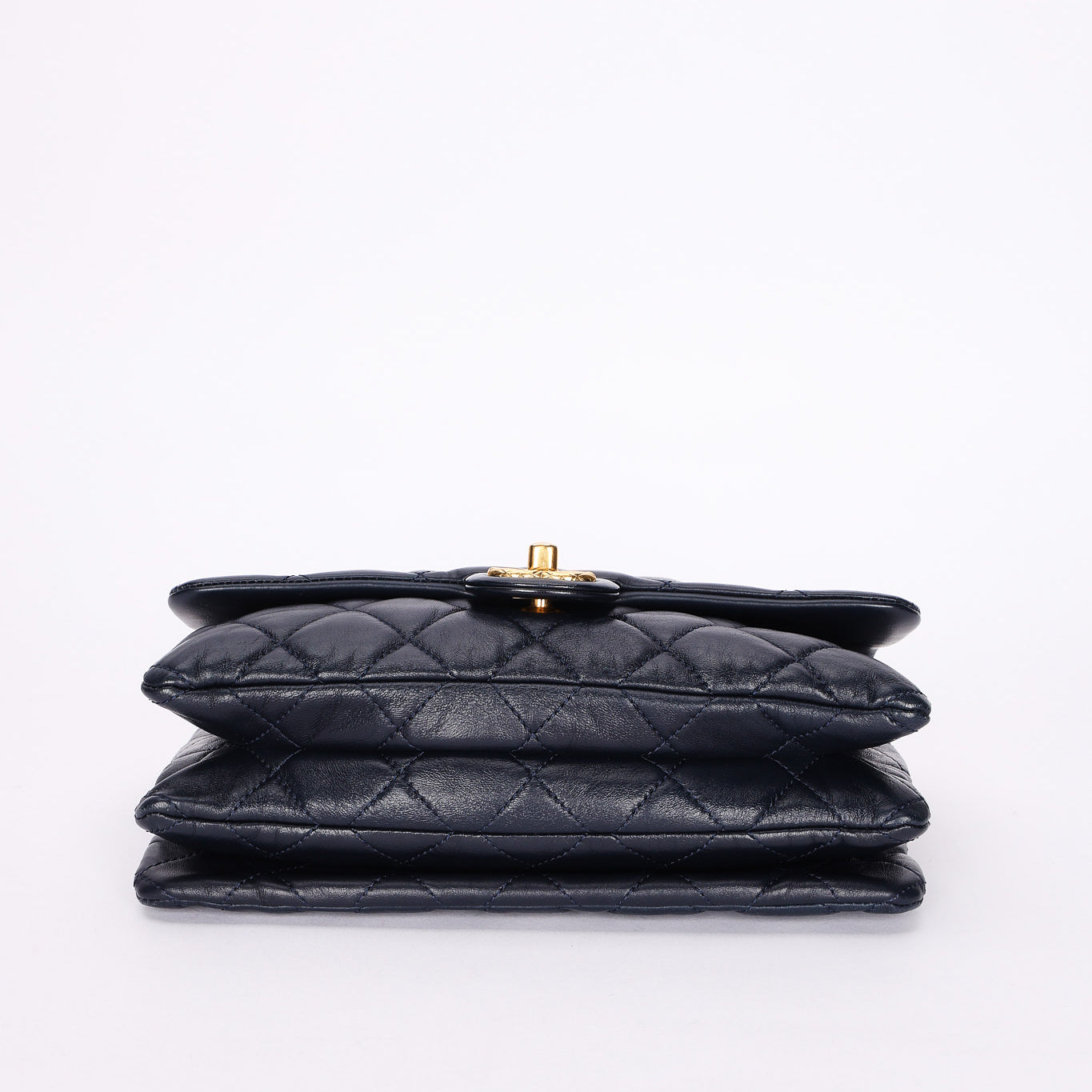 Chanel Bag Navy Lambskin AGHW