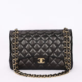 Chanel Jumbo Classic Double Flap Black Lambskin GHW