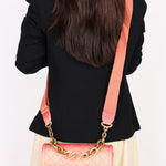 Chanel Small Sunset On The Sea Single Flap Coral Caviar AGHW
