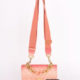 Chanel Small Sunset On The Sea Single Flap Coral Caviar AGHW