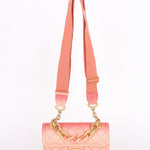 Chanel Small Sunset On The Sea Single Flap Coral Caviar AGHW