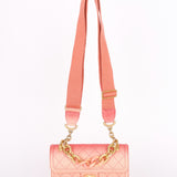 Chanel Small Sunset On The Sea Single Flap Coral Caviar AGHW