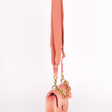 Chanel Small Sunset On The Sea Single Flap Coral Caviar AGHW