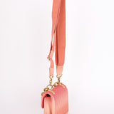 Chanel Small Sunset On The Sea Single Flap Coral Caviar AGHW