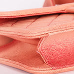 Chanel Small Sunset On The Sea Single Flap Coral Caviar AGHW