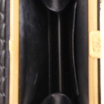 Chanel Kisslock Frame Turnlock Front Pocket Shoulder Bag Black Lambskin AGHW
