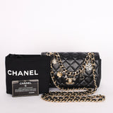 Chanel Lambskin Rectangle Charms Flap Bag