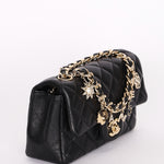 Chanel Lambskin Rectangle Charms Flap Bag