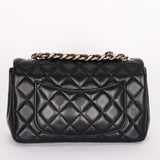Chanel Lambskin Rectangle Charms Flap Bag