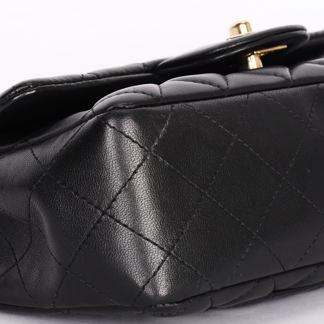 Chanel Lambskin Rectangle Charms Flap Bag