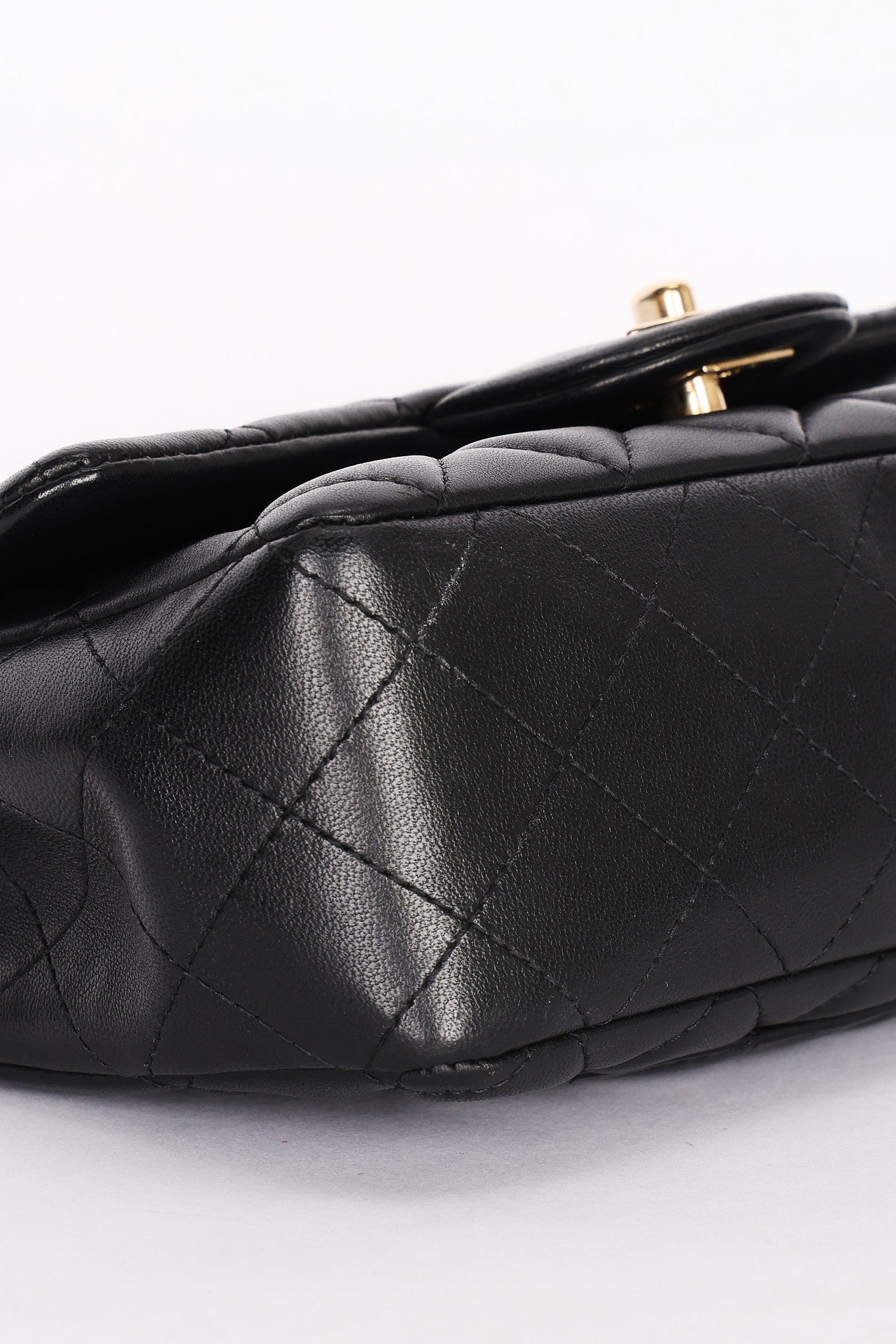 Chanel Lambskin Rectangle Charms Flap Bag