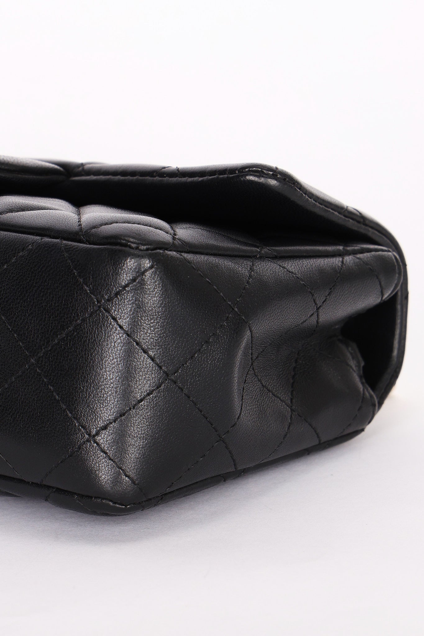 Chanel Lambskin Rectangle Charms Flap Bag