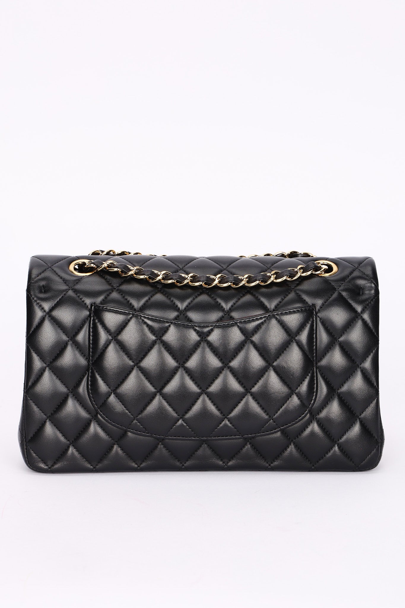 Chanel Medium Classic Double Flap Black Lambskin GHW