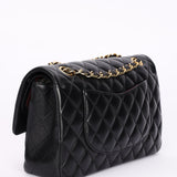Chanel Medium Classic Double Flap Black Lambskin GHW