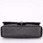 Chanel Medium Classic Double Flap Black Lambskin GHW