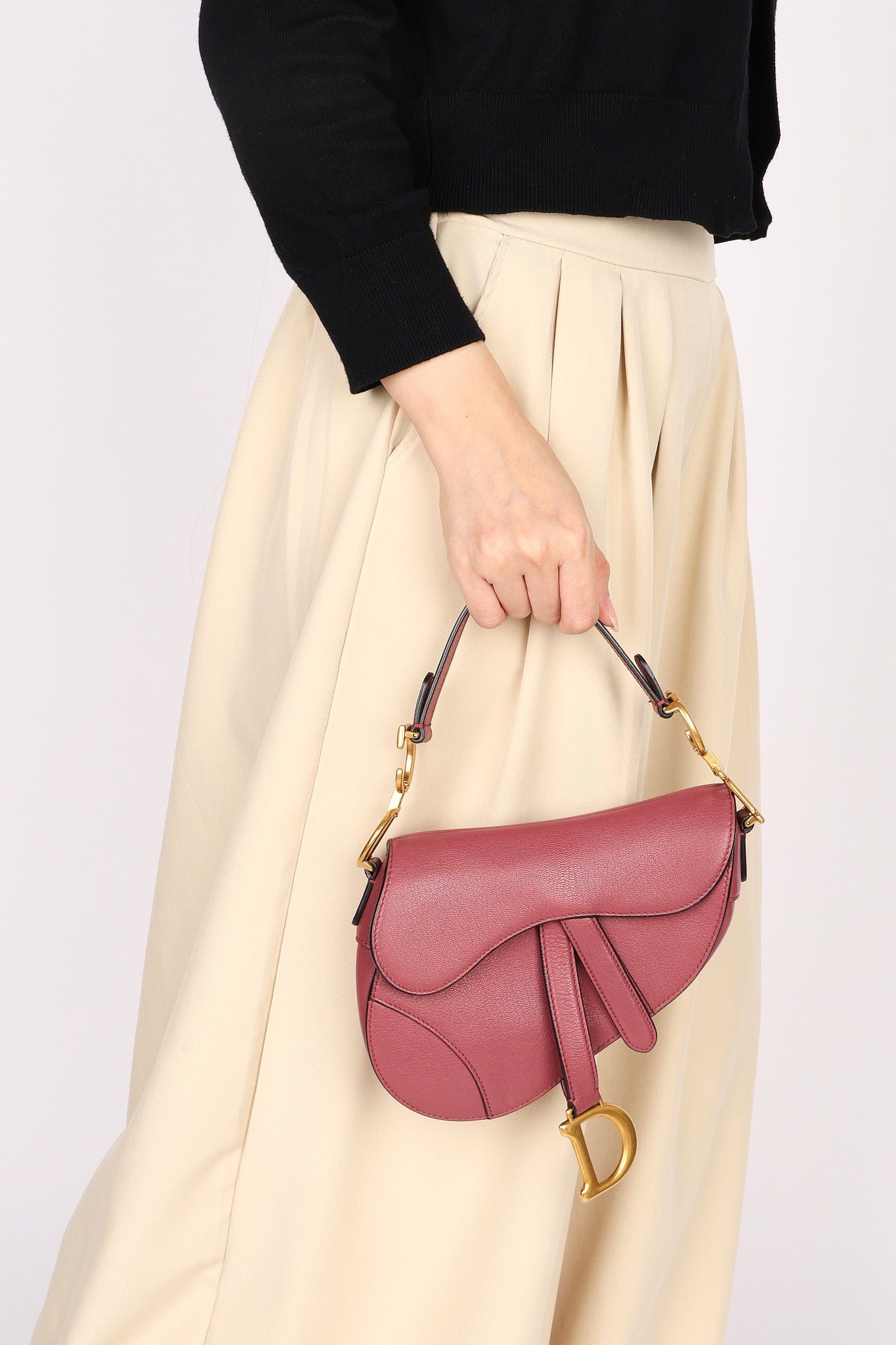 Dior Mini Saddle with Guitar Strap
