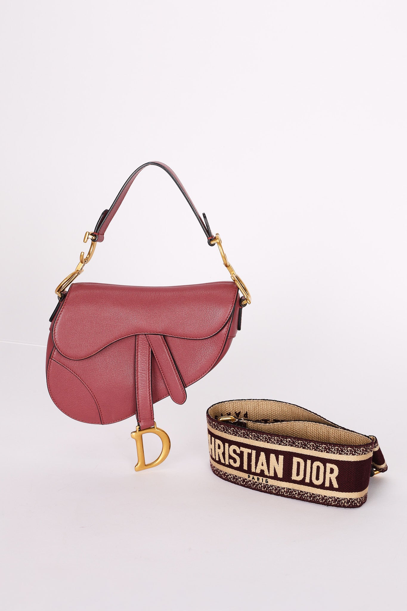 Dior Mini Saddle with Guitar Strap