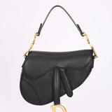 Dior Mini Saddle Bag with Guitar Strap