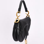 Dior Mini Saddle Bag with Guitar Strap