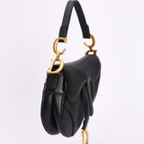 Dior Mini Saddle Bag with Guitar Strap